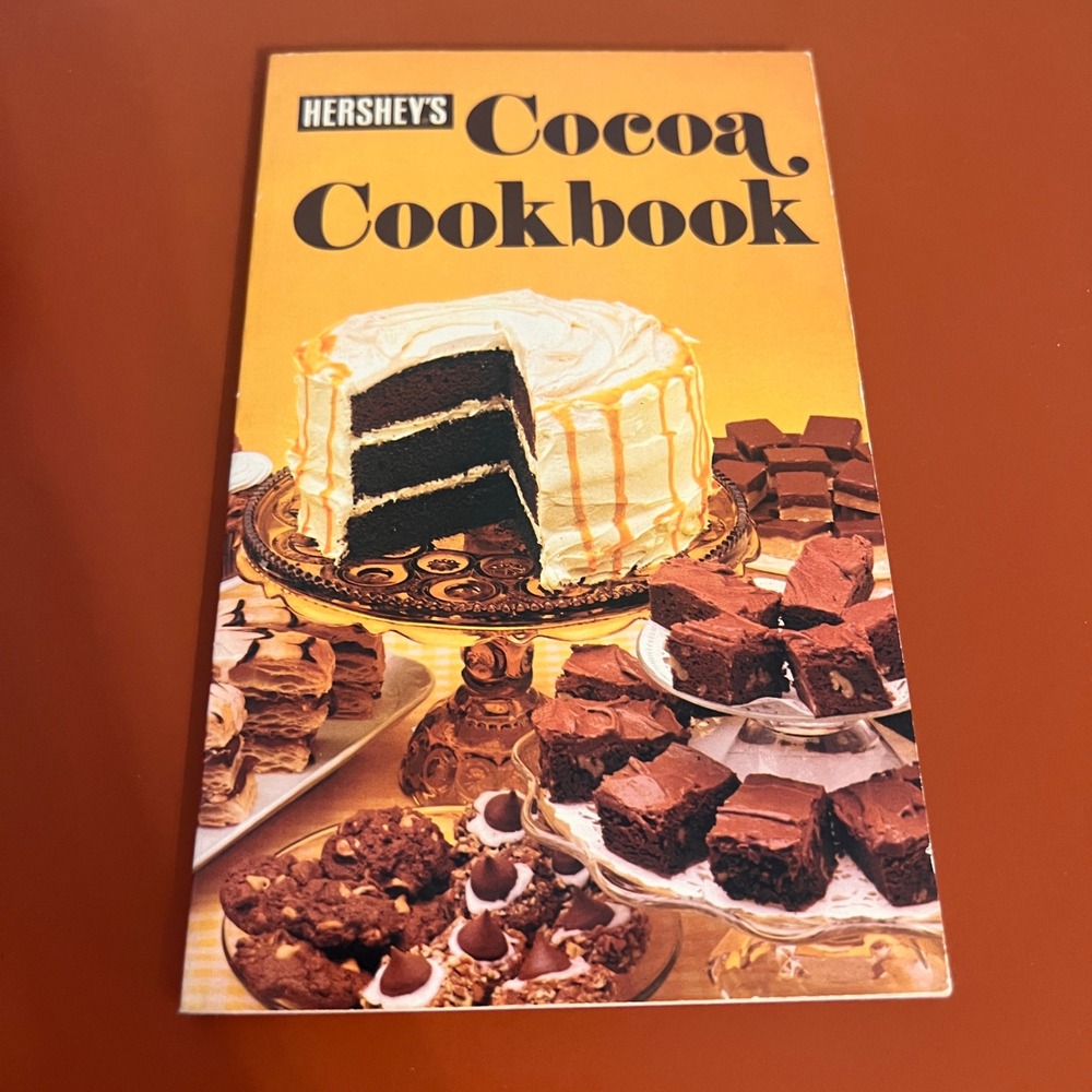 Vintage 1979 Hershey's Cocoa Cookbook Retro Chocolate Dessert Recipes Booklet